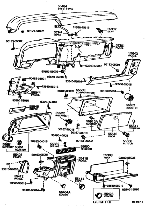 Instrument Panel & Glove Compartment