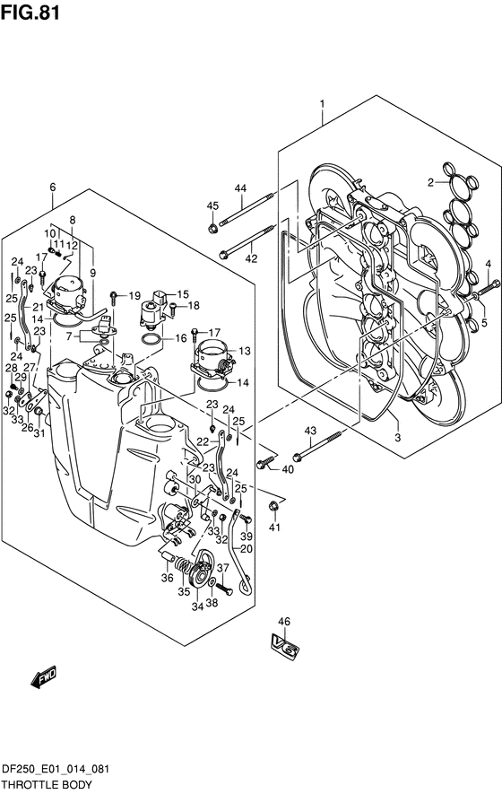 Throttle body