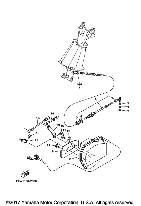 Control cable