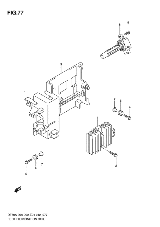 Rectifier / ignition coil