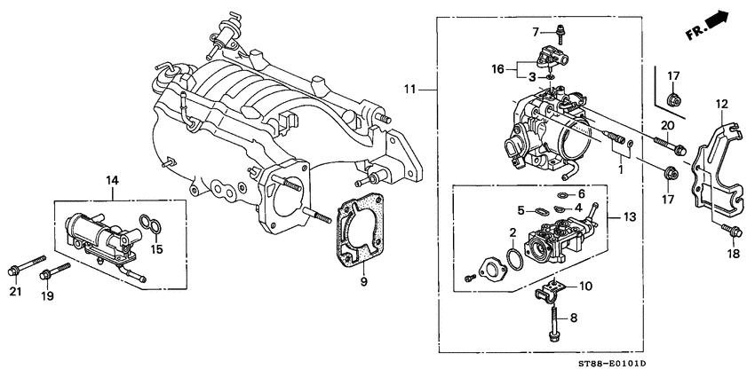 Throttle body