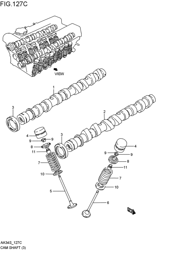 camshaft / valve
