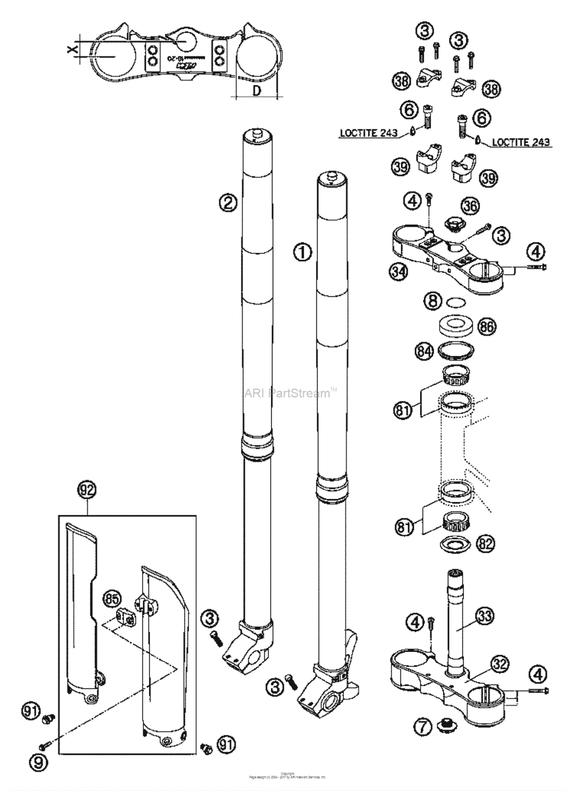 Telescopic Fork