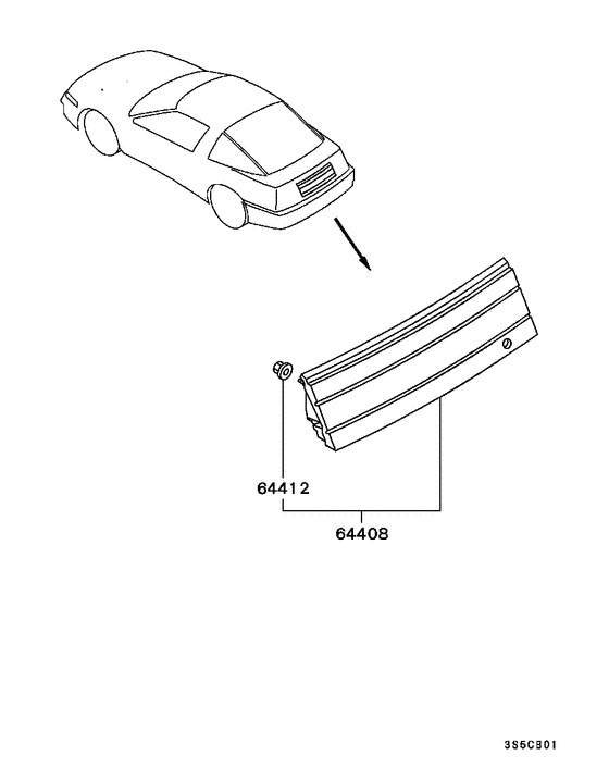 Rear garnish & moulding