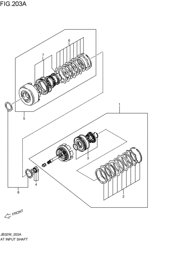 at - input shaft
