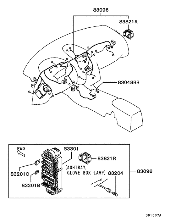 Wiring & attaching parts