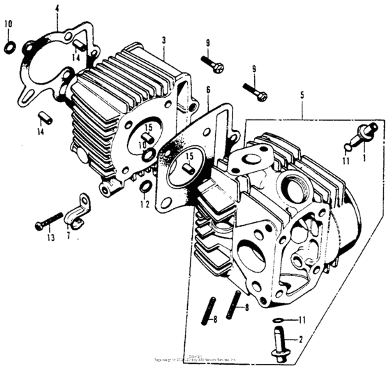 Cylinder + cylinder head