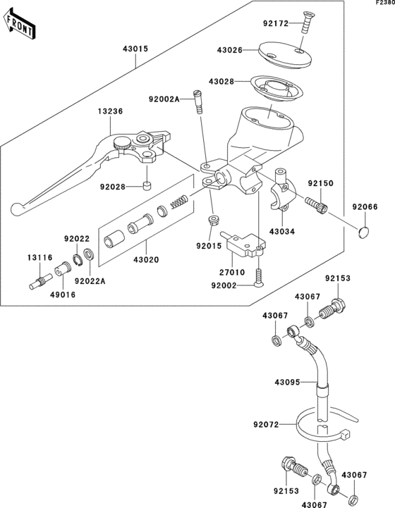 Clutch master cylinder