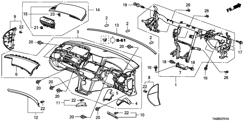 Instrument panel
