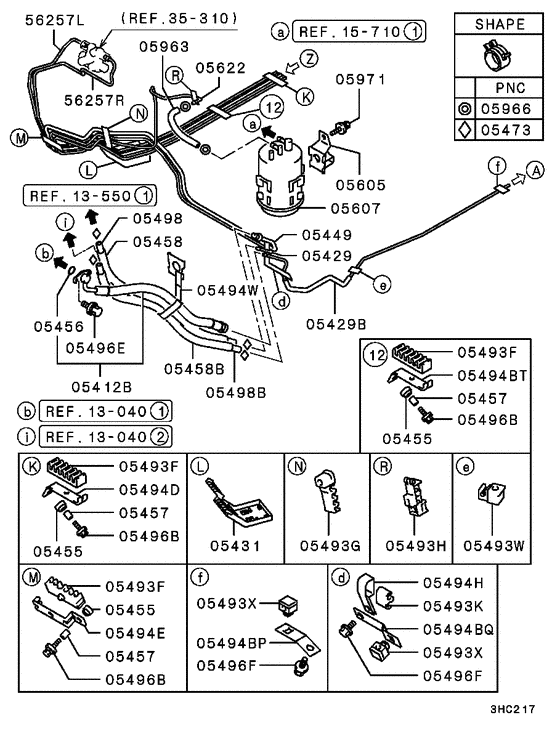 Fuel line & vapor gas control