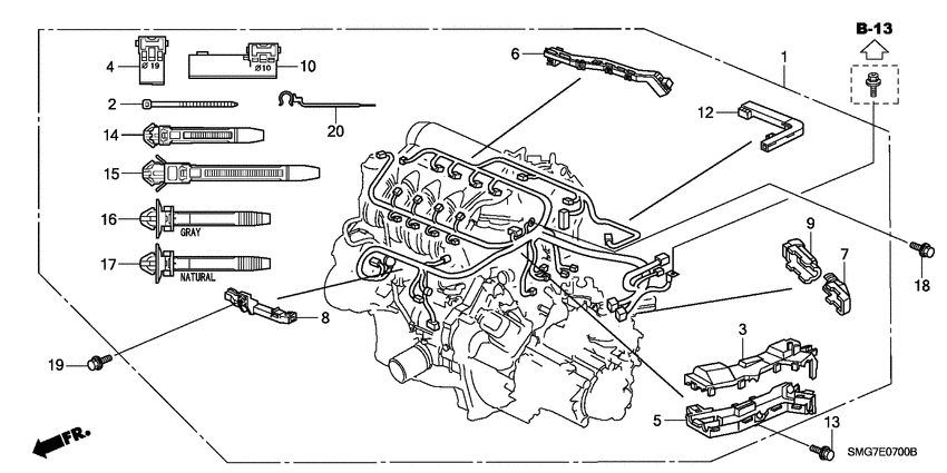 Engine wire harness
