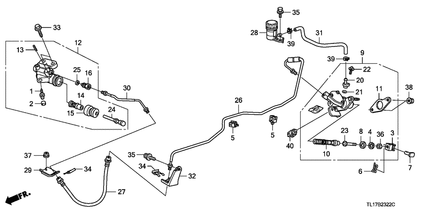 Clutch master cylinder
