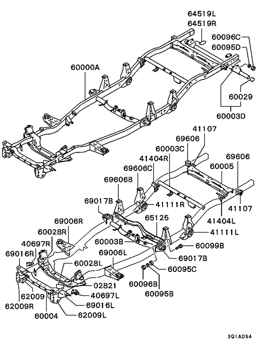 Chassis frame