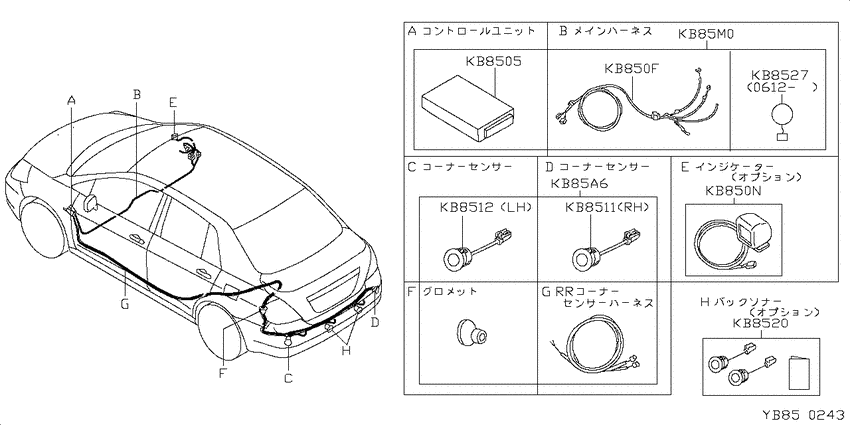 corner sensor