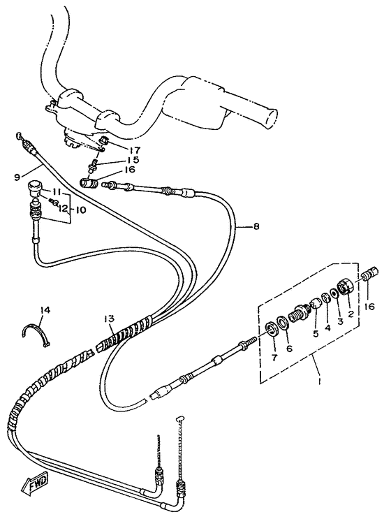 Control cable