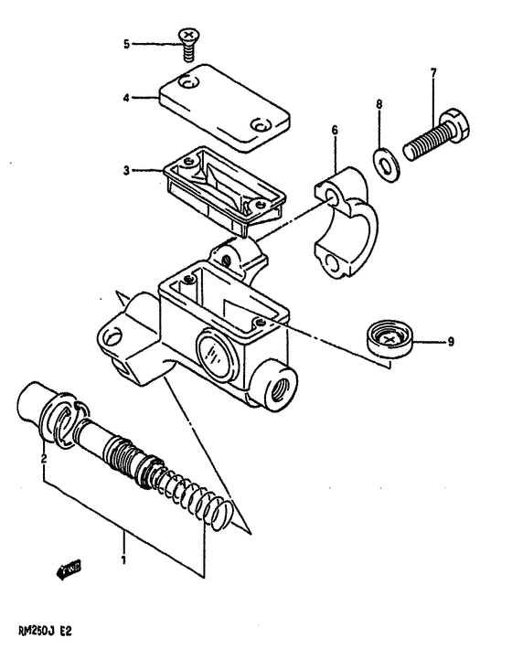 Front Master Cylinder