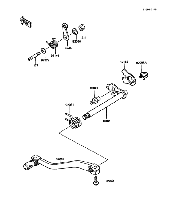 Gear change mechanism