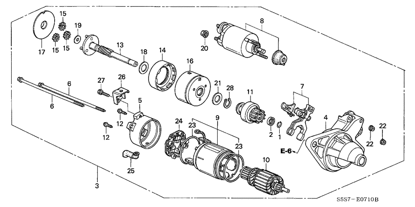 Starter motor