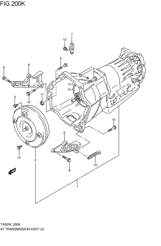 at - transmission assy