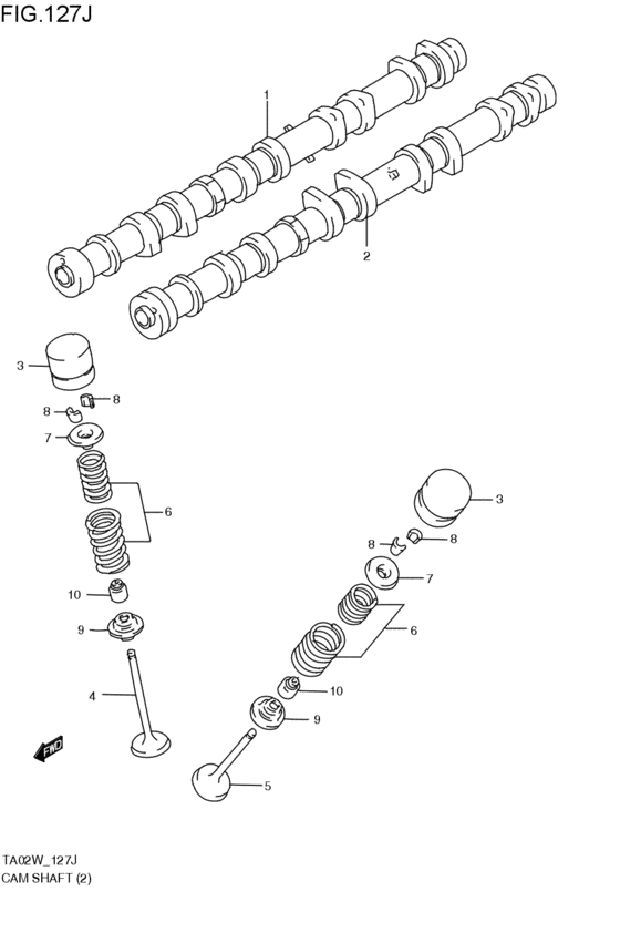 camshaft / valve