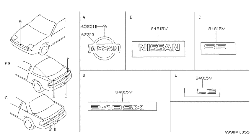 Emblem & name label