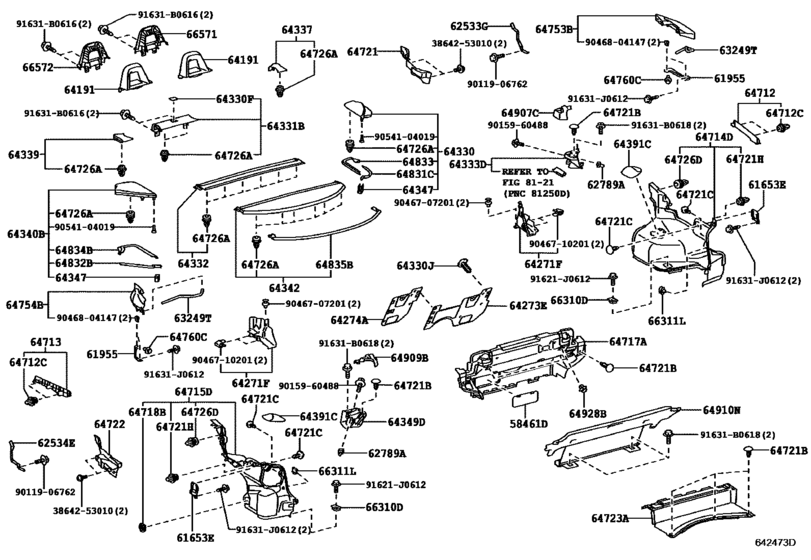 Package Tray Panel & Luggage Compartment Mat