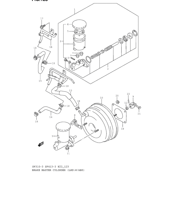 Brake master cylinder