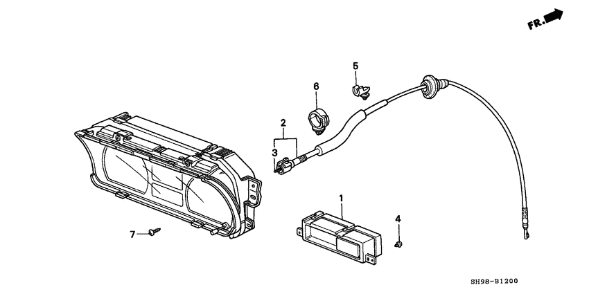 Speedometer cable