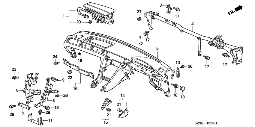 Instrument panel