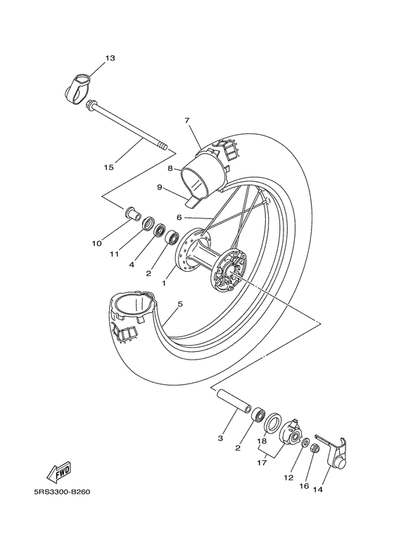 Front wheel
