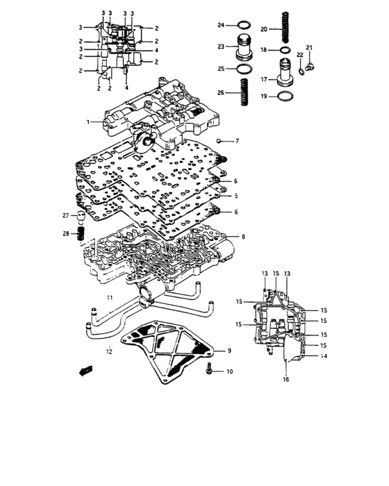 Automatic transmission valve