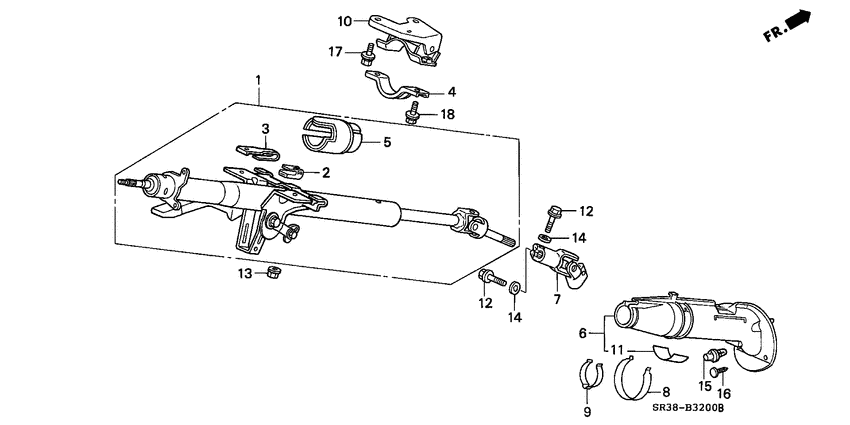 Steering column