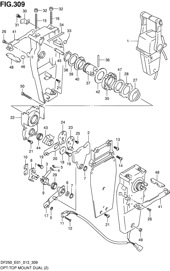 Opt:top mount dual