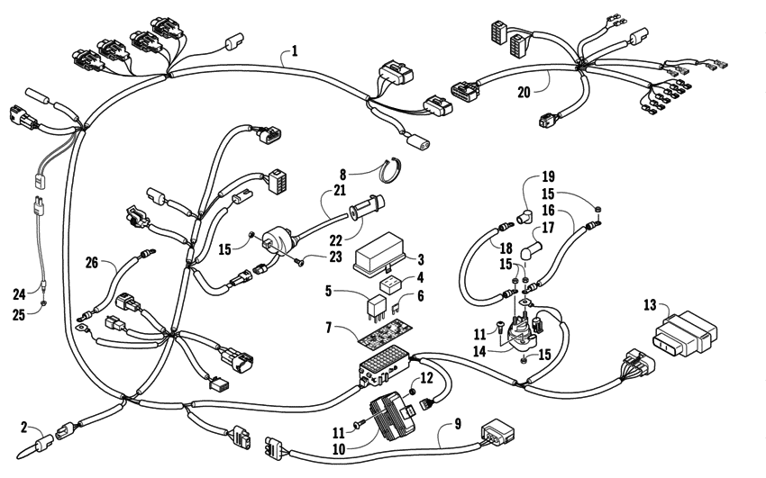 Wiring harness assembly