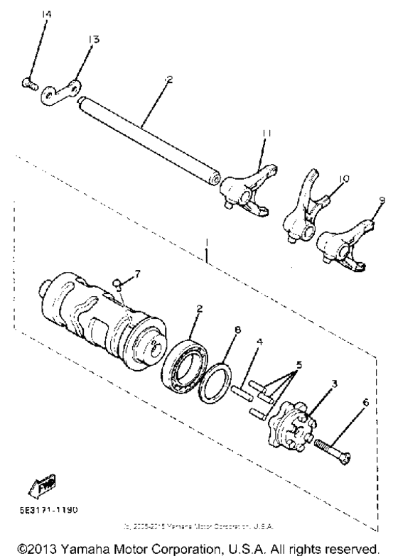 Shift Cam & Fork