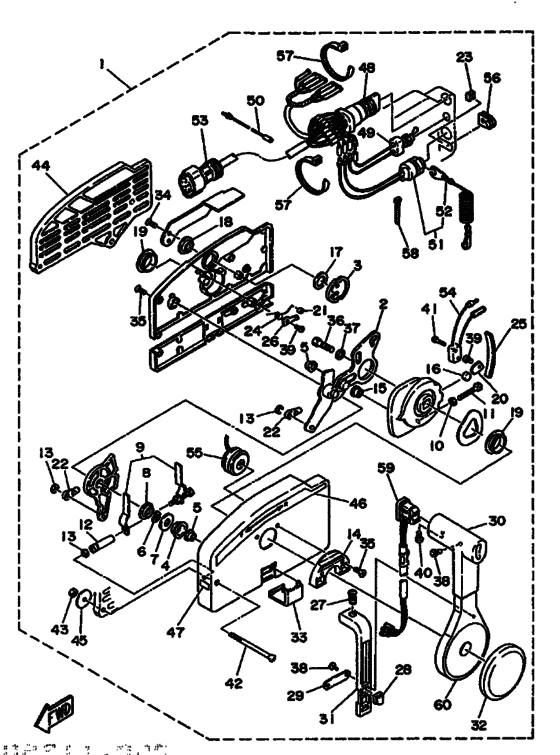 Remote control assy