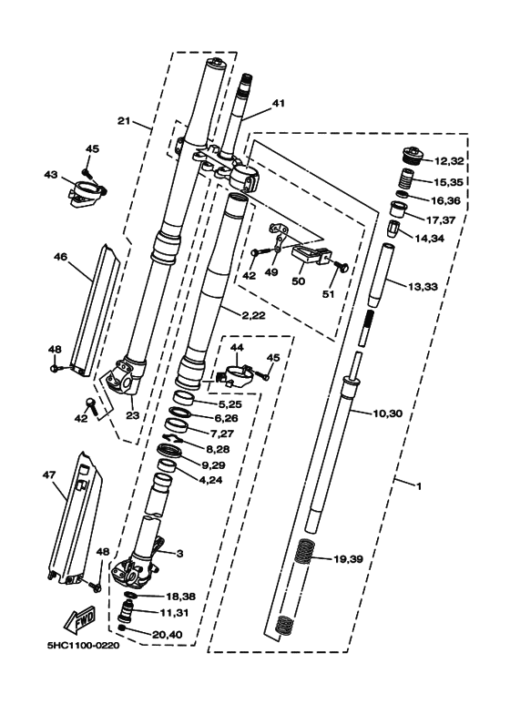 Front fork