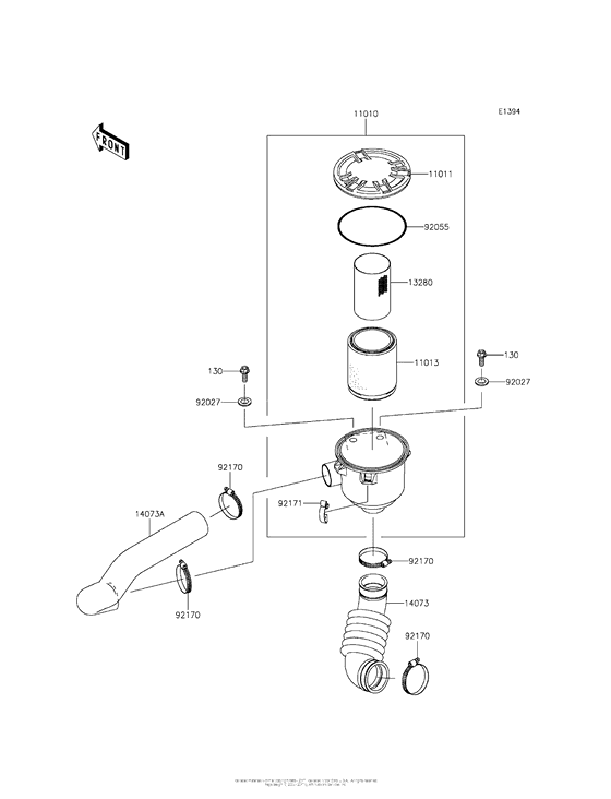 Air Cleaner-Belt Converter