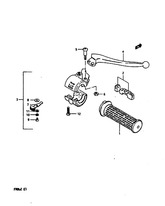 Right handle switch
