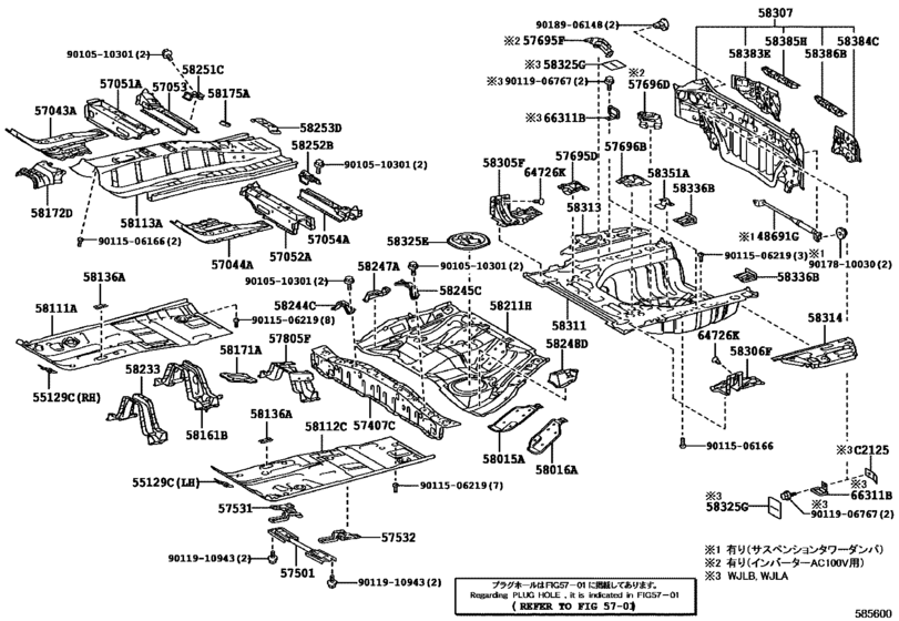 Floor Pan & Lower Back Panel
