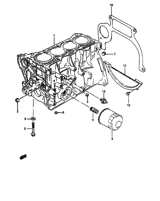 Cylinder block