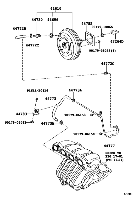 Brake Booster & Vacuum Tube