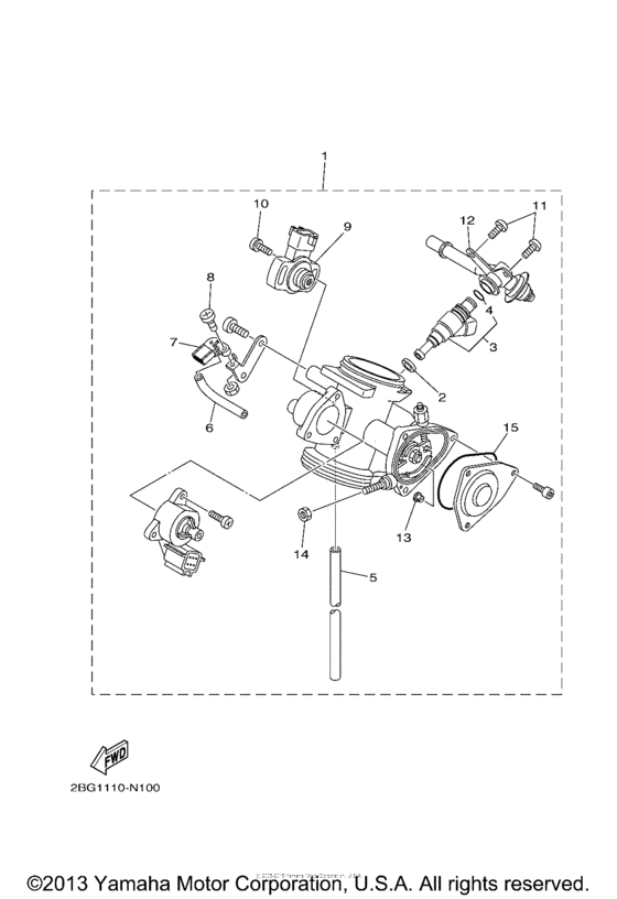 Throttle body assy