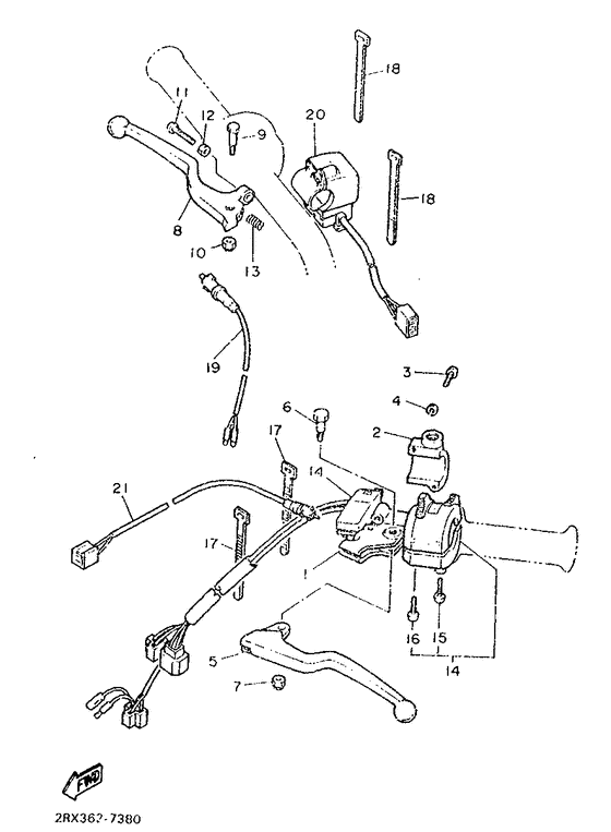 Handle switch & lever