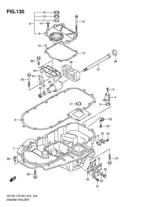 Engine holder