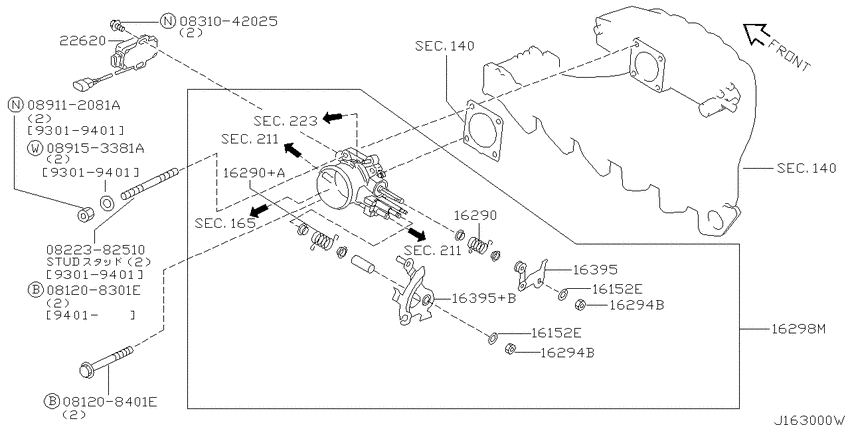 Throttle chamber