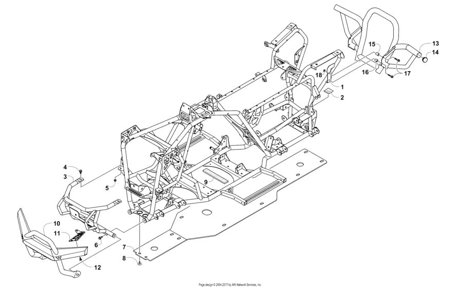 Frame And Related Parts