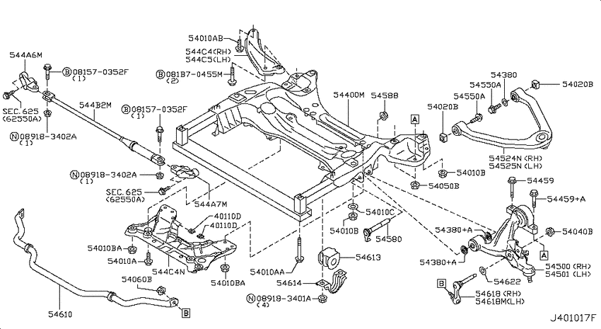 Front suspension