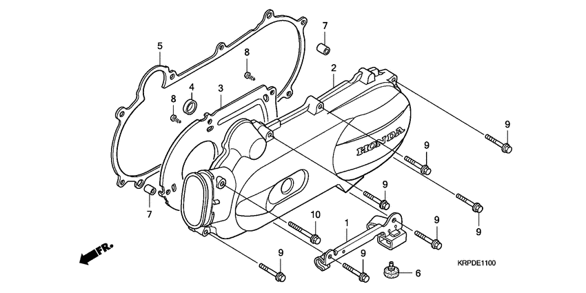 Left Crankcase Cover