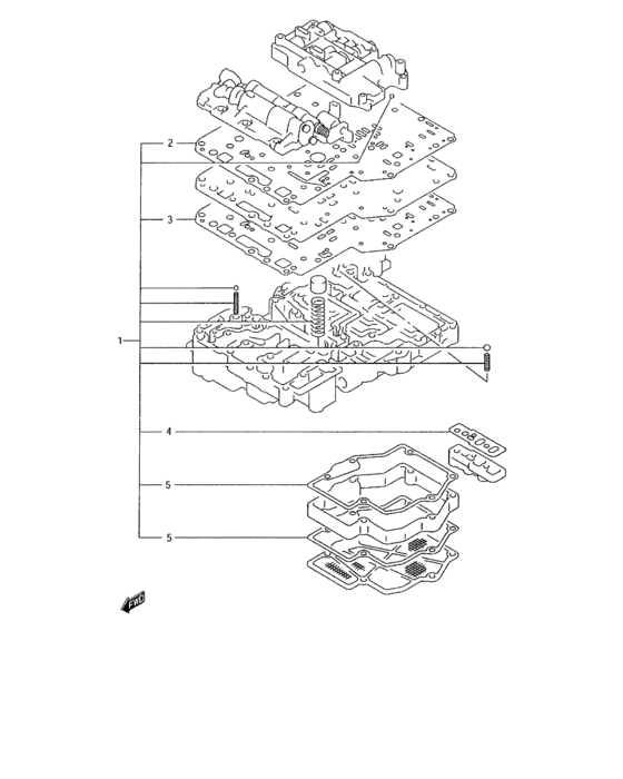 At valve overhaul set